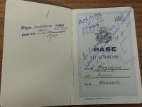 Латвийский паспорт Елизаветы Евгеньевой (Незвановой)